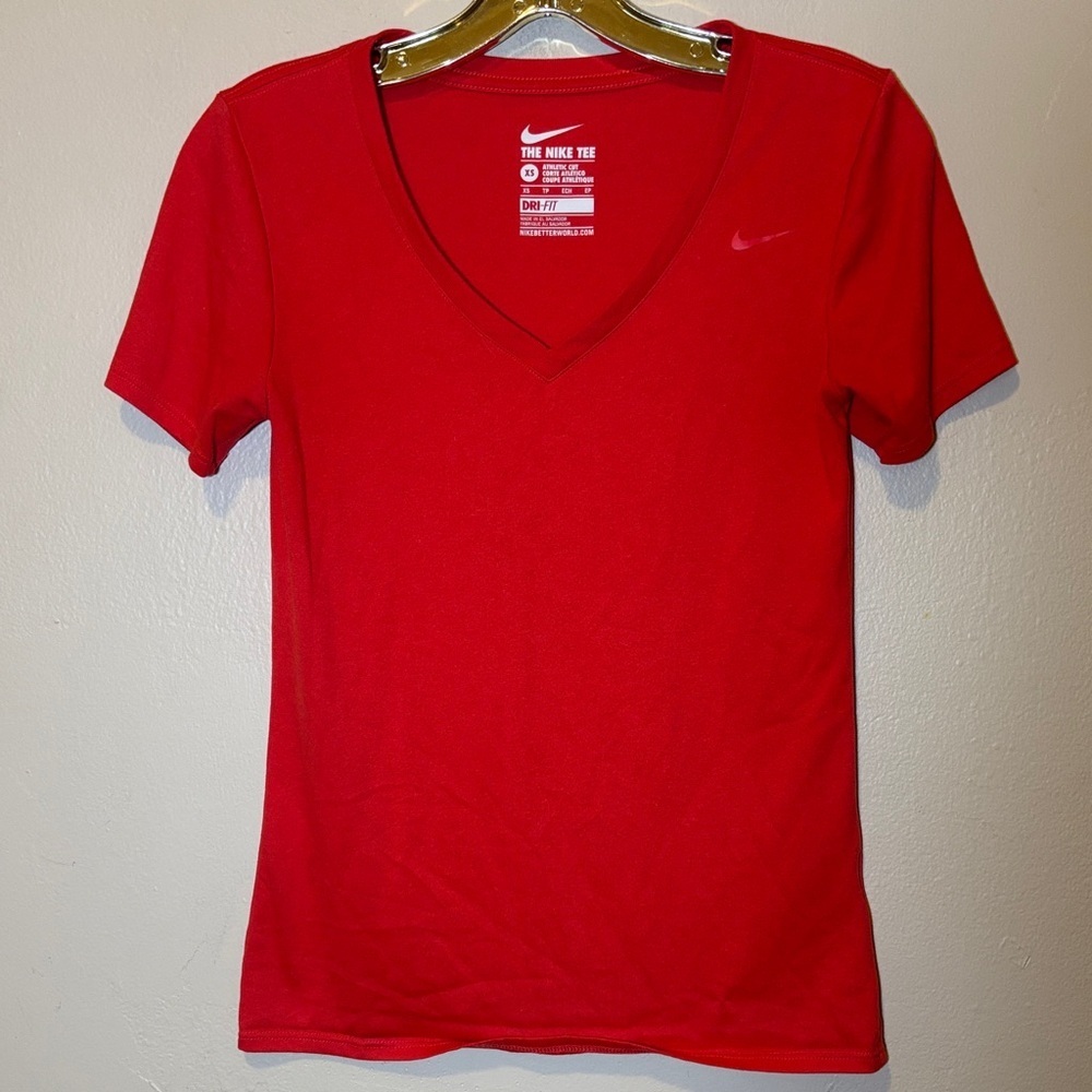 Nike Women's Bright Red Short Sleeve Tee